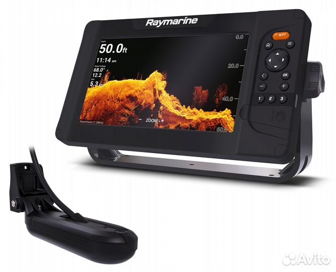 Картплоттер Raymarine Element 9HV с датчиком HV-10