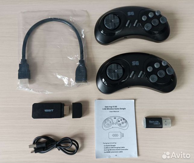 Hdmi Sega + Dendy 8-16 bit (1000 игр) нов