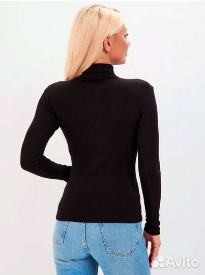 Водолазка в рубчик 44 размер (Арт.66082)