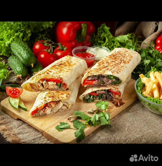 Оборудование для шаурмы новое Б/У