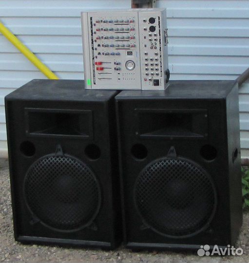 Колонки FA 1100W 2шт Pro D12