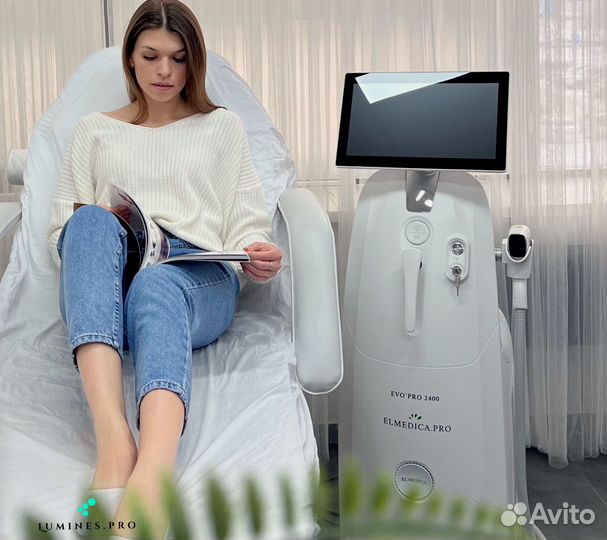 Аппарат для эпиляции Lumines. эвопро 2400