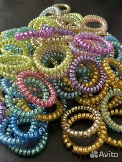 Резинки для волос пружинки