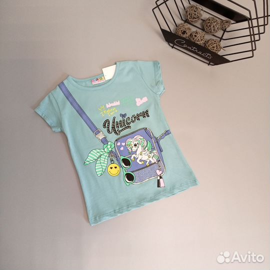 Футболка для девочки 3-4 года