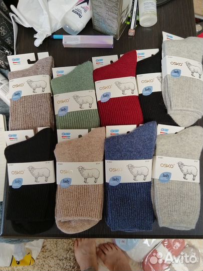 Носки мужские, женские, детские