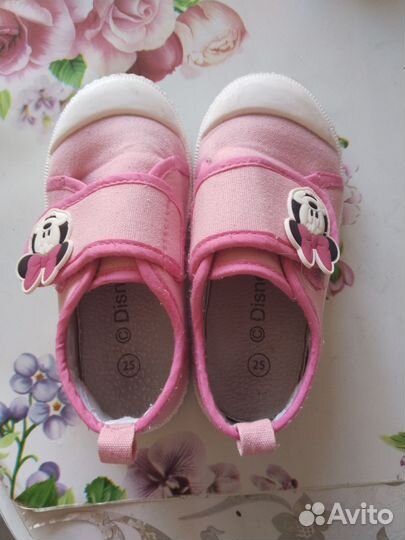 Парусинки для девочки размер 25 размер