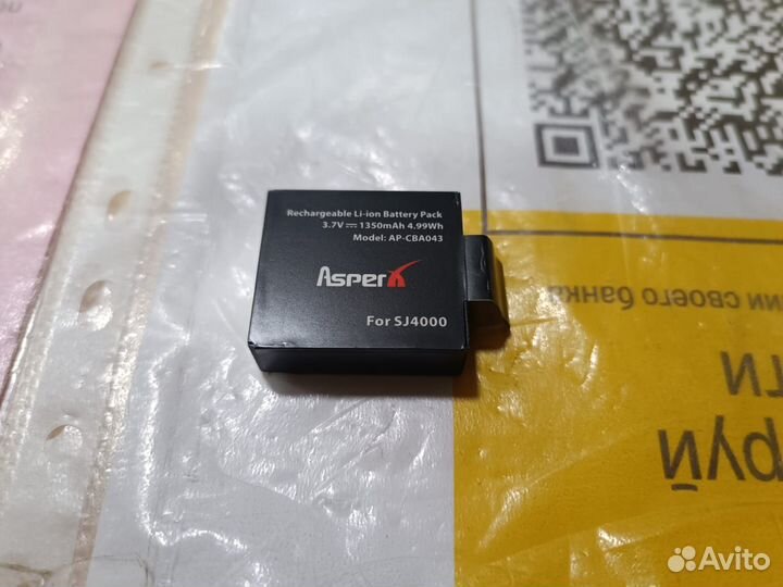 Аккумулятор для камеры sjcam (SJ4000) SJ4000