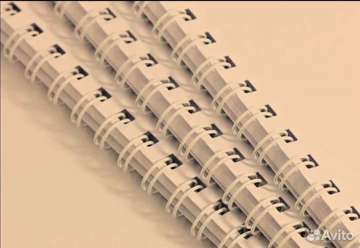 Печать, ламин. и брошюровка на метал. пружину