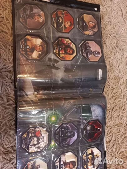 Альбом Звездные войны карточки В 2 образцах