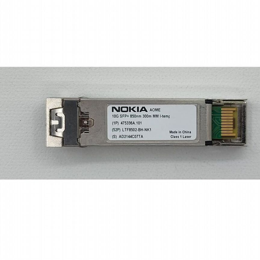[LTF8502-BH-NK1] Трансивер Nokia, Sfp+, 10 Gb, 300m