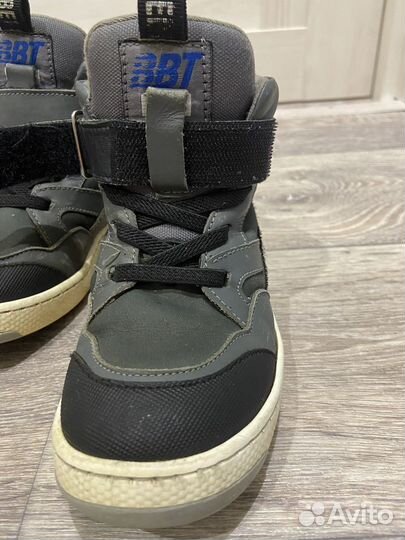 Ботинки для мальчика кожаные демисезон