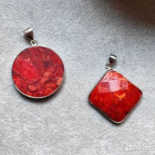 Кулон подвеска яшма