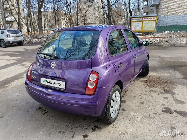 Nissan Micra 1.2 МТ, 2007, 222 300 км
