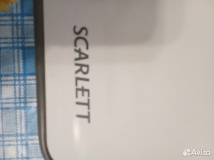 Весы напольные механические scarlett