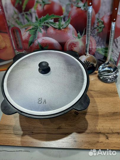 Казан чугунный узбекский