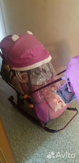 Коляска санки