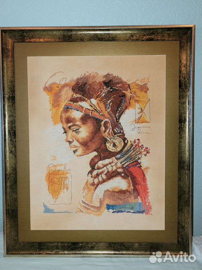 Готовая картина вышивка крестом