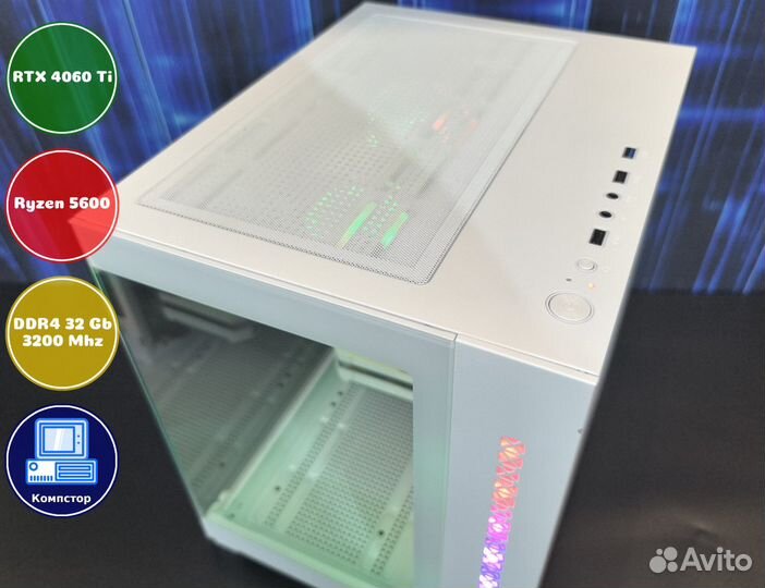 Игровая система AMD5600-RTX4060Ti-32DDR4-JSK29-A520