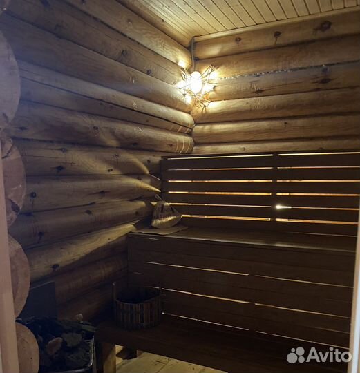 Русская баня на дровах