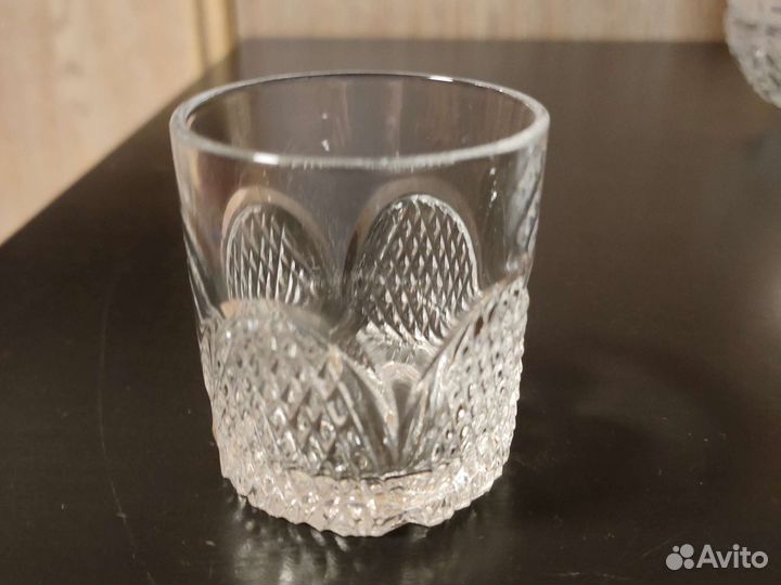 Графин хрустальный с рюмками СССР