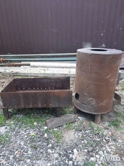 Мангал разобрать плюс под казан