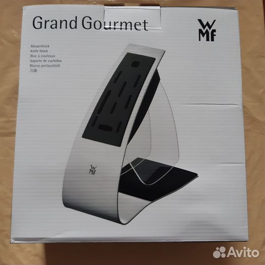 Подставка для ножей сталь/пластик Gourmet WMF