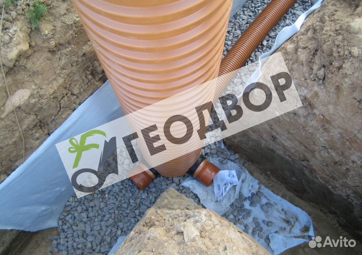 Дренажный колодец смотровой