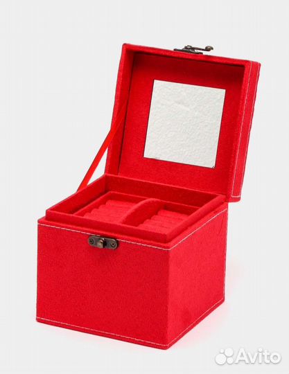 Шкатулка для украшений бархатная