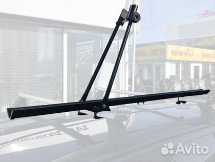 Велокрепление на крышу автомобиля