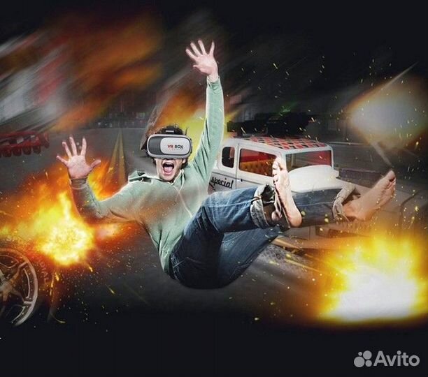 3D Очки виртуальной реальности VR BOX для смартфон