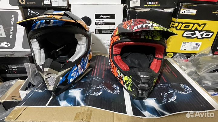 Шлем кроссовый shark oneal размер М