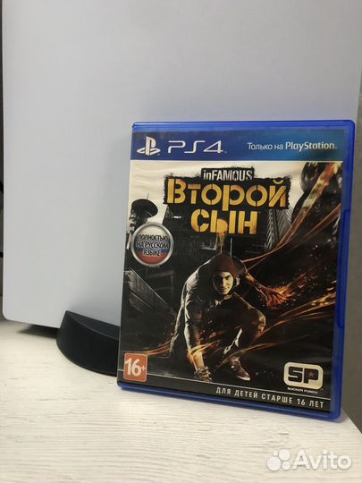 Игра для приставки Infamous second son ps4