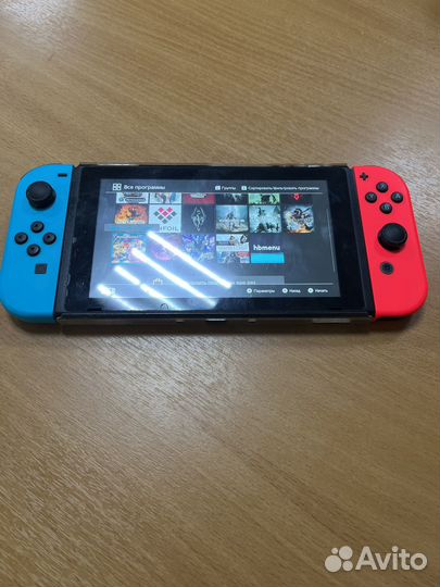 Nintendo switch160gb, чип прошитая с играми