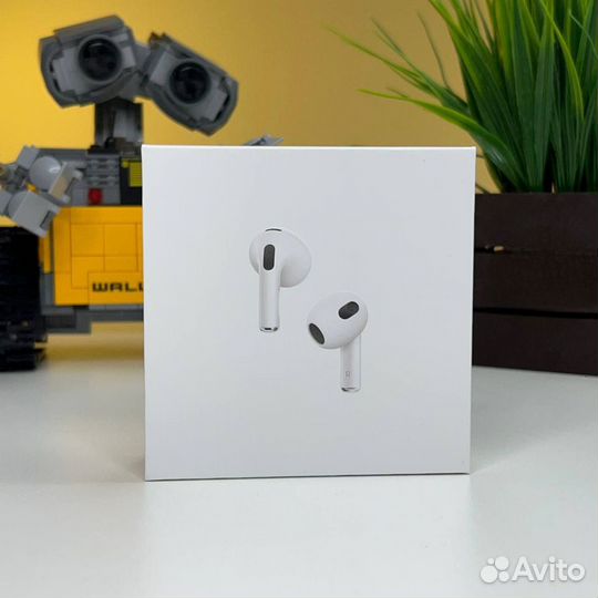 Airpods 3 лучшее качество+чехол+гарантия