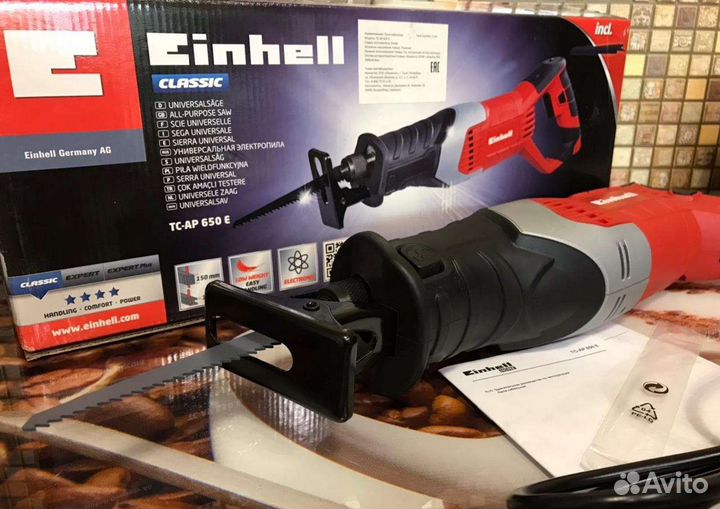 Сабельная пила Einhell 650Е новая