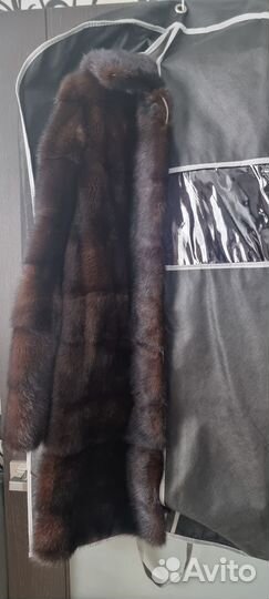 Шуба норковая, трансформер 42 44