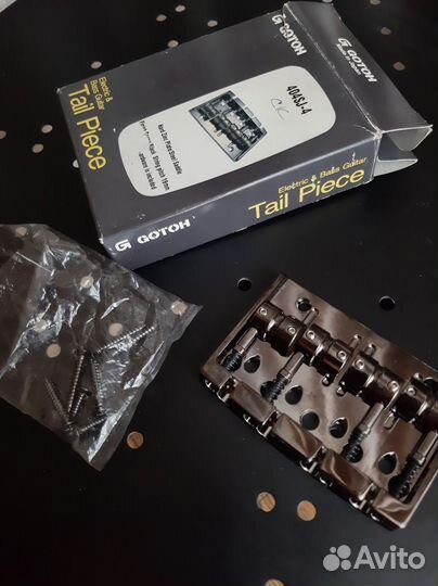 Бридж для бас гитары Gotoh 404SJ-4