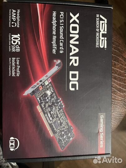 Аудиокарта Asus Xonar DG