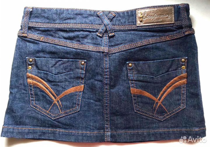 Юбка джинсовая