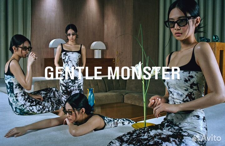 Очки солнцезащитные Jennie x Gentle Monster 1996