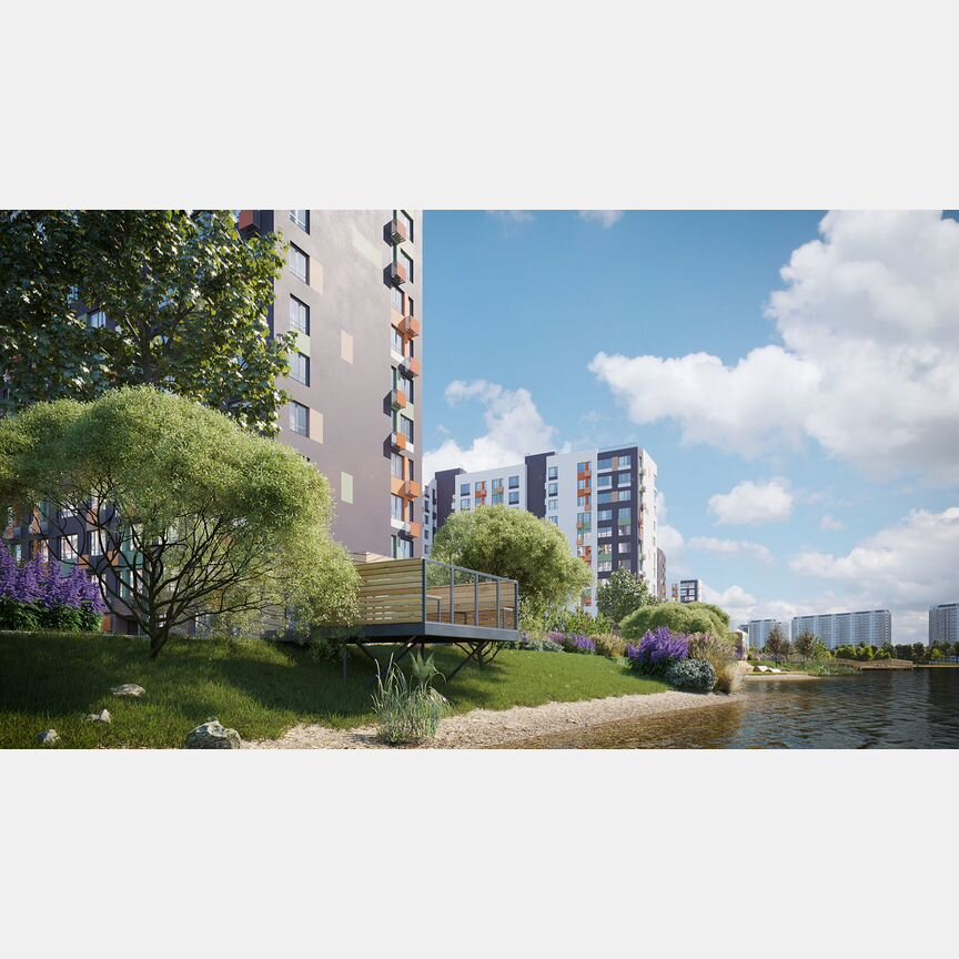 1-к. квартира, 38 м², 3/17 эт.