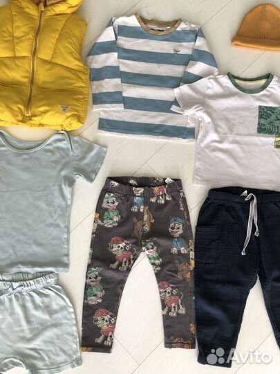 Пакет детской одежды 92 zara