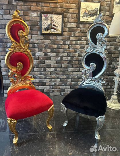 Стул трон высокий италия