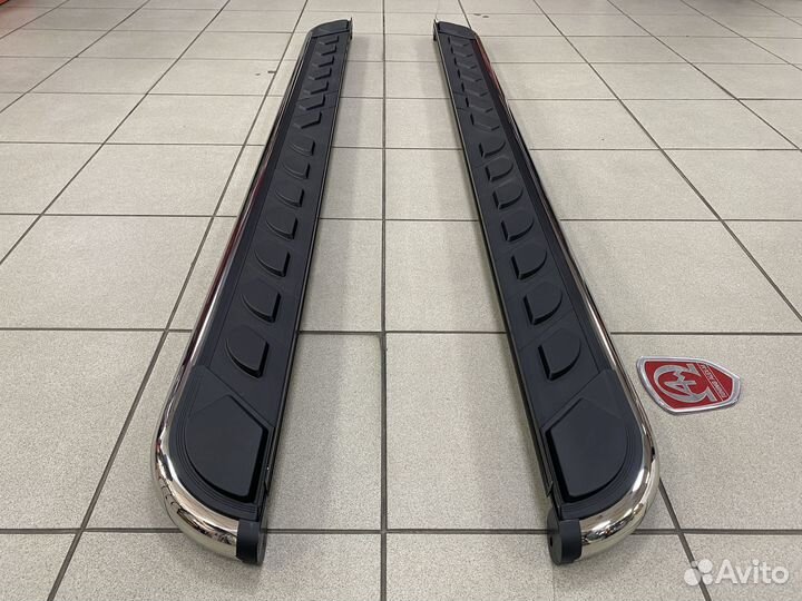 Пороги внешние площадки Mercedes Benz M-class w163