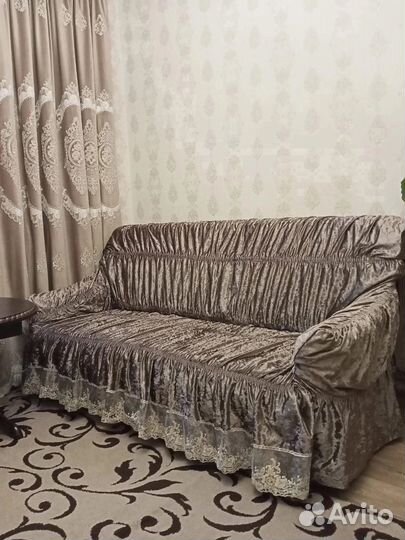 Чехлы на диван и кресла