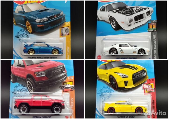 Hot Wheels оригинал (40 моделей на выбор) часть №1