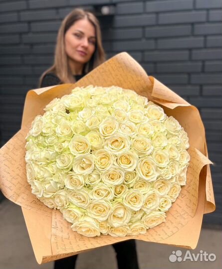 Букеты из 101 розы