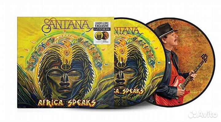 Santana - africa speaks 2LP(Picture Disc) USA