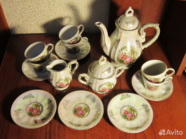 Сервиз кофейный «Мадонна». Новый