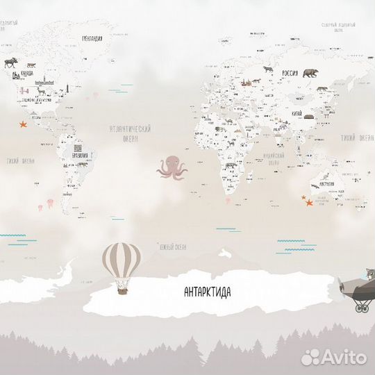 Детские фотообои 